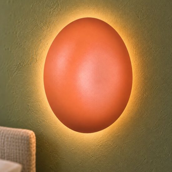 Applique per soggiorno ricaricabile led 1,5w 3000k touch moderna a forma di fungo pesca
