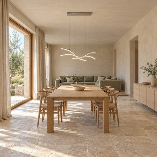 Lampadario per salotto led 46w cct 2700k 6500k con telecomando motorizzato nichel opaco con diffusori apribili
