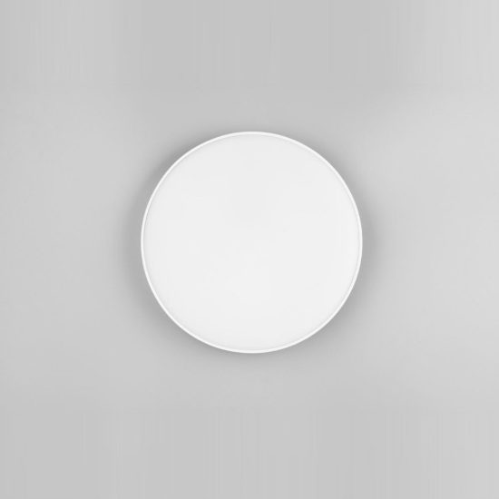 Plafoniera led 18w 4000k ip44 per bagno rotonda bianca con fissaggio rapido confezione 10 pezzi
