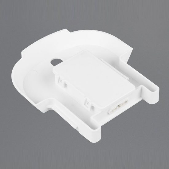 Plafoniera led 18w 4000k ip44 moderna rotonda titanio con fissaggio rapido confezione 10 pezzi