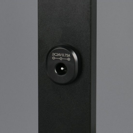 Lampada da scrivania led 13,5w cct 3000k 4200k 6500k touch per ufficio con morsetto girevole nera