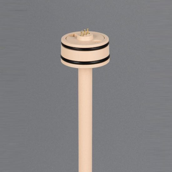 Lampada da tavolino ricaricabile da esterno led 1,5w 3000k touch ip44 sabbia con base di ricarica