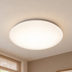 Plafoniera led 15w 3000k ip44 per bagno moderna bianca