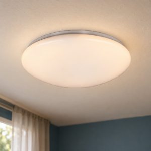 Plafoniera led 18w cct 3000k 6000k con telecomando moderna bianca