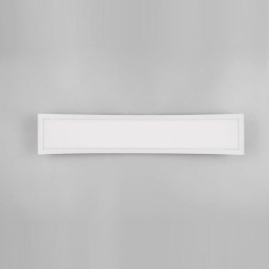 Plafoniera led 21w 3000k per soggiorno moderna bianca ad arco