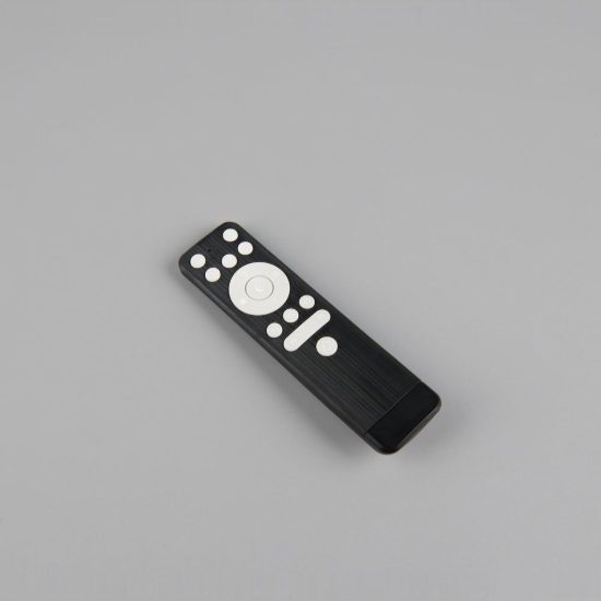 Ventilatore da soffitto con luce led 22w cct 2700k 6500k con telecomando nero con anello luminoso