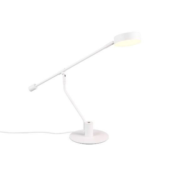 Lampada da scrivania led 6w cct 2700k 4000k 6500k touch per ufficio girevole bianca