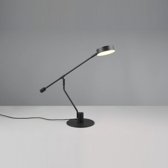 Lampada da scrivania led 6w cct 2700k 4000k 6500k touch per ufficio girevole nera