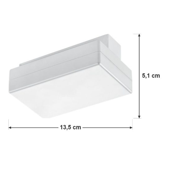 Alimentatore dimmerabile per binario bifase bianco