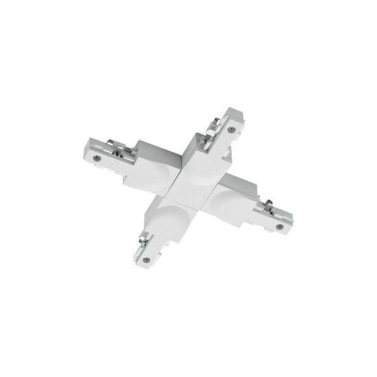 Raccordo a croce bianco 17cm