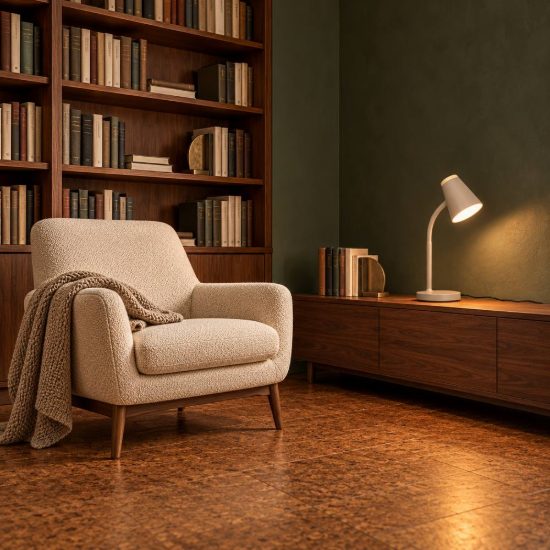 Lampada da scrivania led 4,5w 3000k per ufficio con braccio flessibile beige caldo