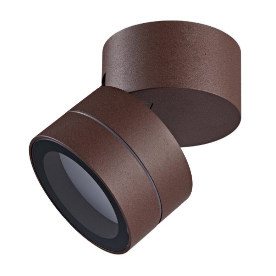 Faretto da soffitto per esterno orientabile corten ip65