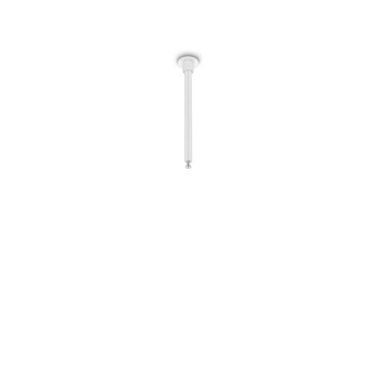 Kit 2 sospensioni a soffitto per binario bifase 12,5cm bianco