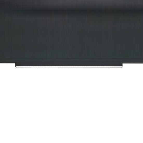 Faretto lineare per binario bifase led 6w 3000k nero