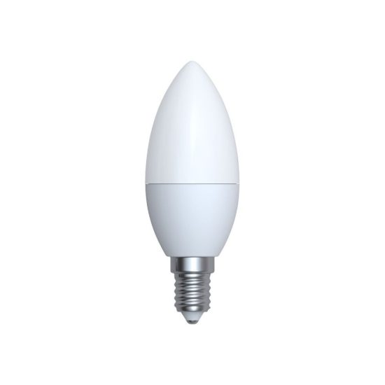 Lampadina e14 led 5w a oliva 3000k bianca dimmerabile confezione 10 pezzi