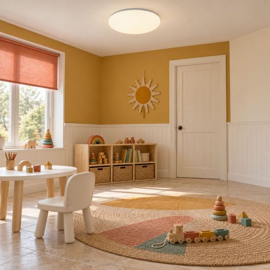 Plafoniera led 24w 4000k moderna bianca a forma di sasso con diffusore satinato