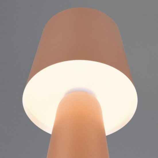 Lampada da tavolo per soggiorno moderna caffe con paralume in metallo