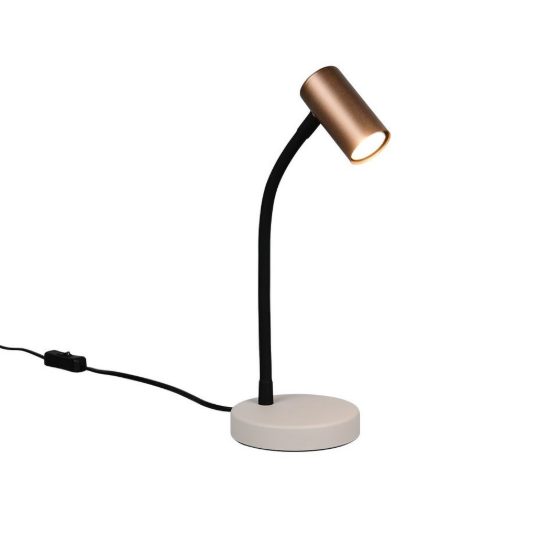 Lampada da scrivania per ufficio moderna caffe con braccio flessibile