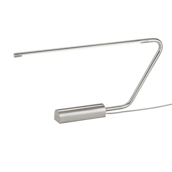 Lampada da scrivania led 6,5w cct 2700k 4000k 6500k touch con testa girevole nichel opaco