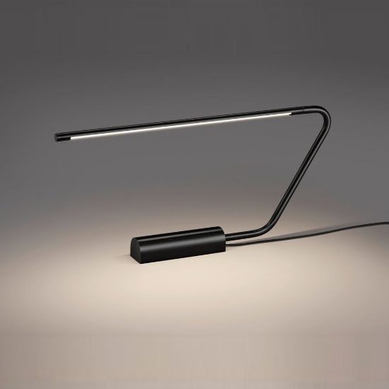 Lampada da scrivania led 6,5w cct 2700k 4000k 6500k touch per ufficio con testa girevole nera