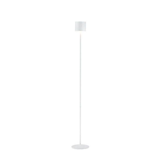Piantana ricaricabile da esterno led 3w cct 2300k 4000k ip44 moderna bianca