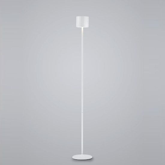 Piantana ricaricabile da esterno led 3w cct 2300k 4000k ip44 moderna bianca