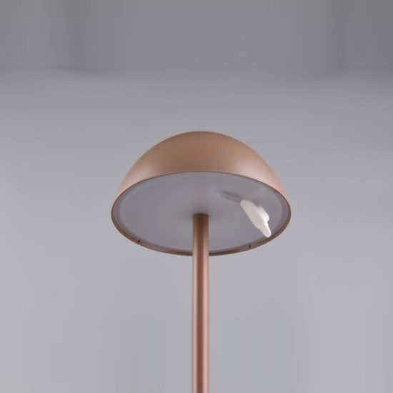 Lampada da tavolino ricaricabile da esterno led 1,7w 3000k touch ip54 bi-emissione moderna caffe