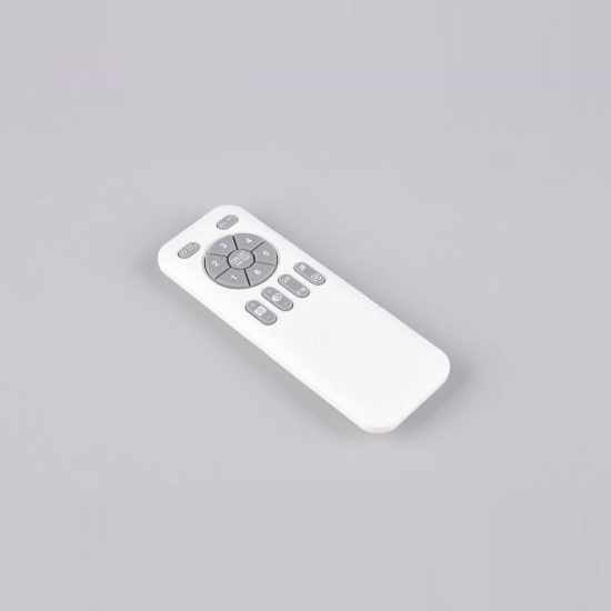 Ventilatore da soffitto led 13w cct 2700k 6500k con telecomando pale a scomparsa bianco per max 13mq