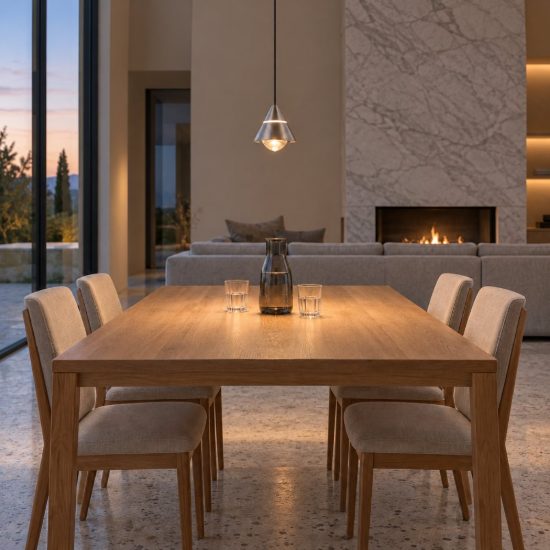 Lampada a sospensione led 7w cct 2300k 3000k 4000k per sala da pranzo moderna conica nichel opaco