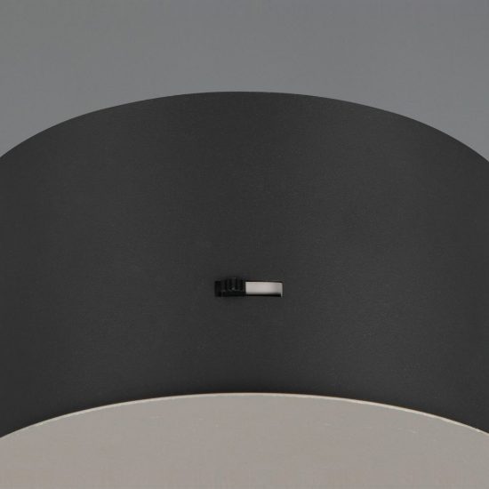 Lampada a sospensione led 7w cct 2300k 3000k 4000k per sala da pranzo moderna conica nichel opaco