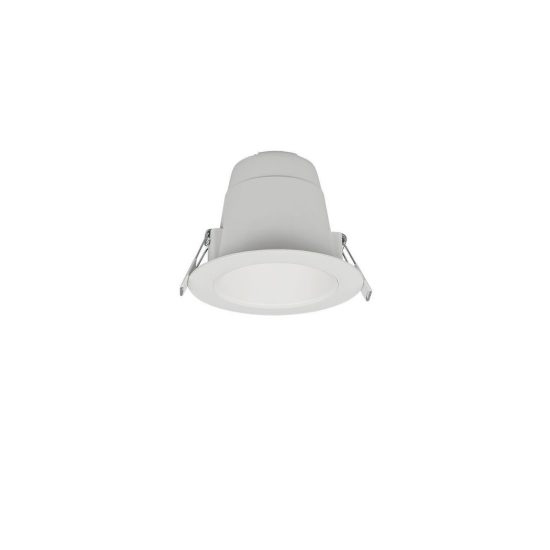 Faretto da incasso per cartongesso led 6w cct 2300k 3000k 4000k ip44 rotondo bianco