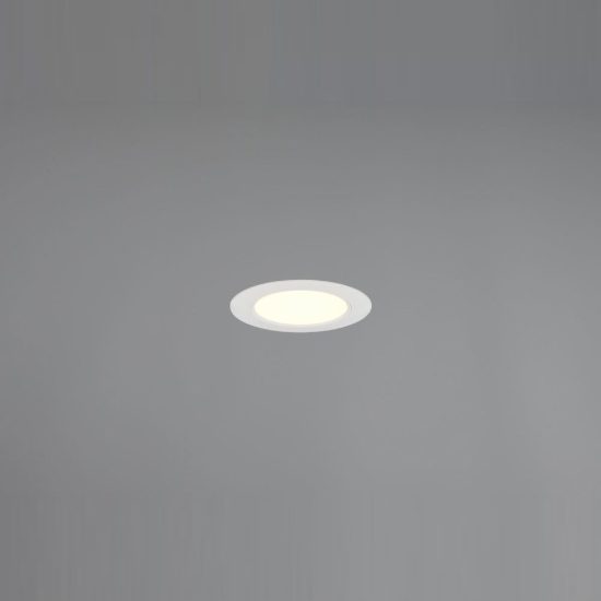 Faretto da incasso per cartongesso led 6w cct 2300k 3000k 4000k ip44 rotondo bianco