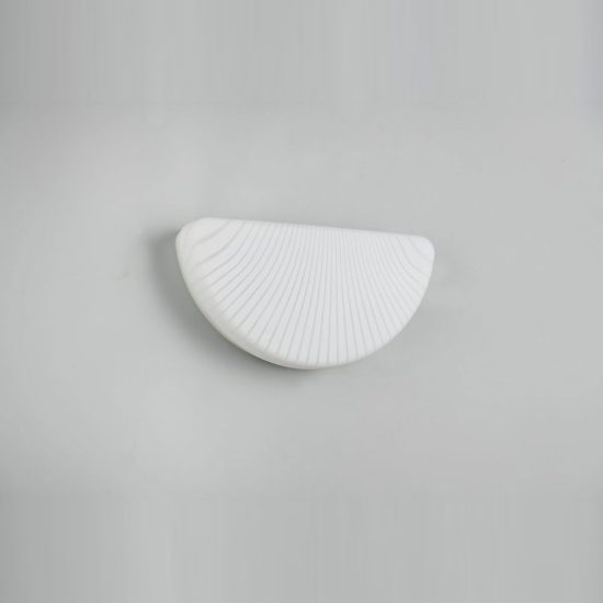 Applique per salotto led 10,5w 4000k moderna con diffusore effetto righe