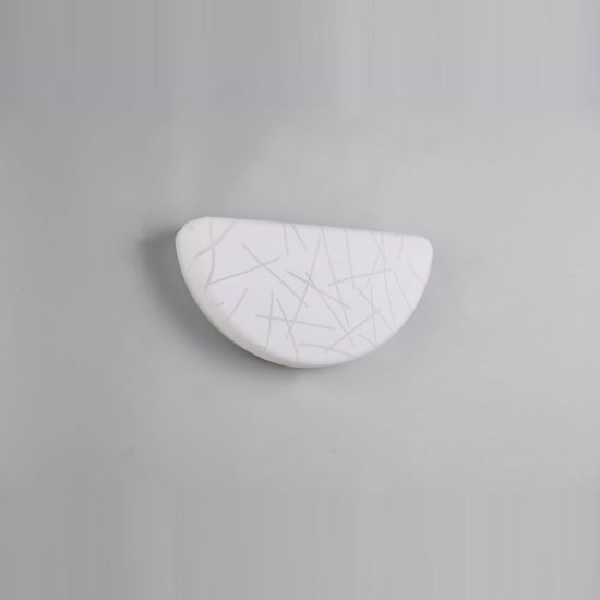 Applique per salotto led 10,5w 4000k moderna con diffusore effetto bacchette