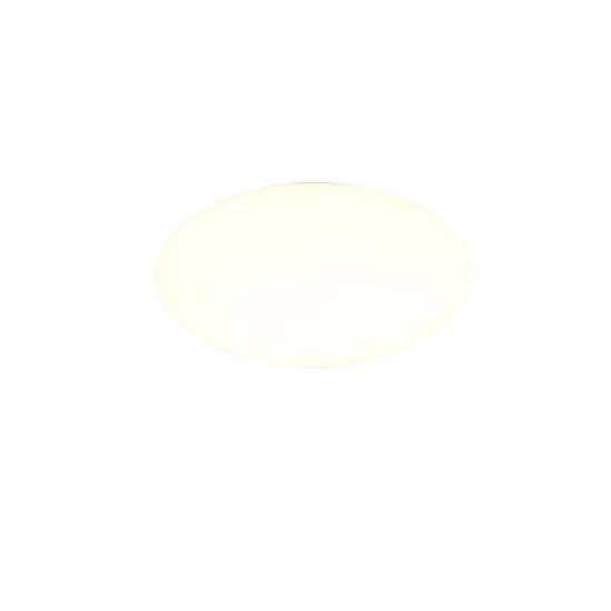 Plafoniera led 9w 3000k ip44 per bagno rotonda bianca con diffusore satinato confezione 20 pezzi