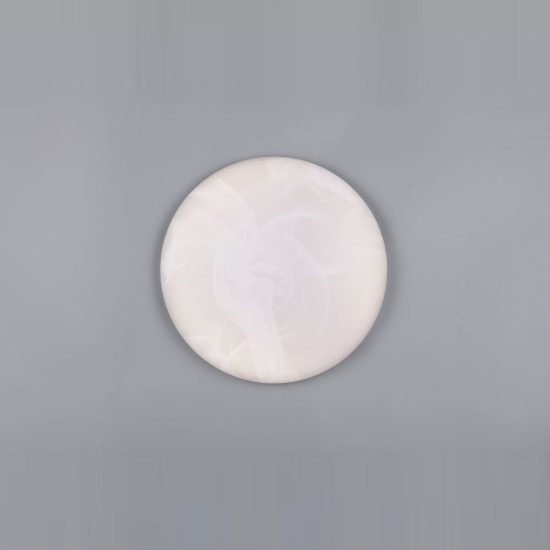 Plafoniera led 23w 4000k moderna rotonda con diffusore effetto alabastro