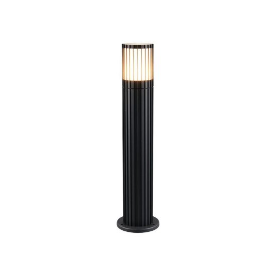 Lampioncino da giardino ip54 moderno cilindrico antracite