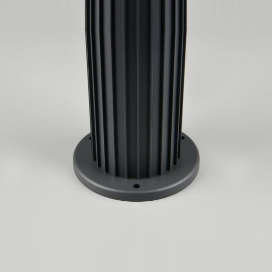 Lampioncino da giardino ip54 moderno cilindrico antracite