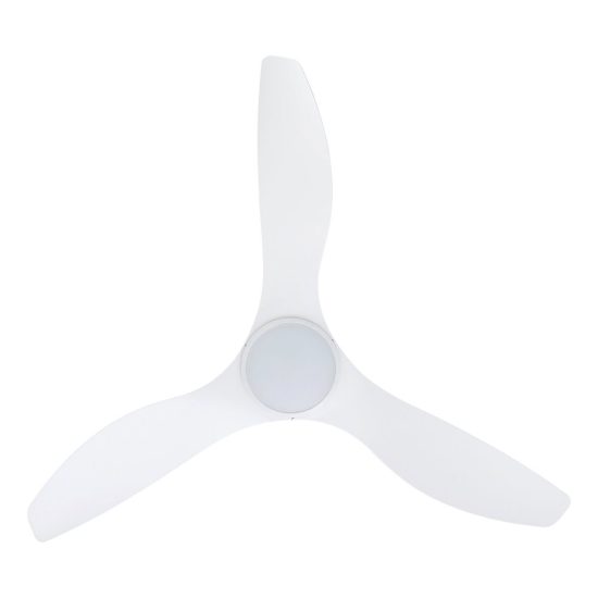 Eglo portsea ventilatore da soffitto dc con luce led 19w cct 3000k 4000k 5000k con telecomando bianco oltre 20mq