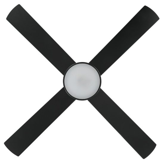 Eglo trinidad ventilatore da soffitto con luce led 19w cct 3000k 4000k 5000k con telecomando nero ottone oltre 20mq