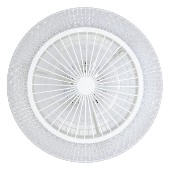 Eglo malinska ventilatore da soffitto con luce led 37,8w cct 2700k 6500k con telecomando bianco fino a 20mq