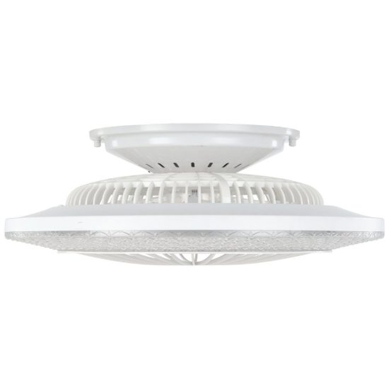 Eglo malinska ventilatore da soffitto con luce led 37,8w cct 2700k 6500k con telecomando bianco fino a 20mq