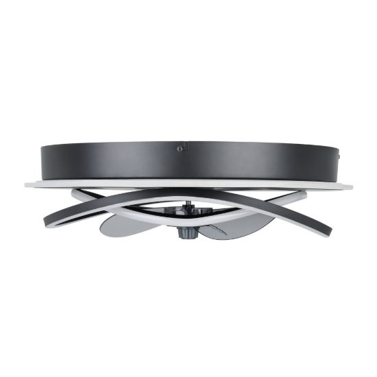 Eglo namori ventilatore da soffitto con luce led 36w cct 2700k 6500k dimmerabile con telecomando nero fino a 20mq