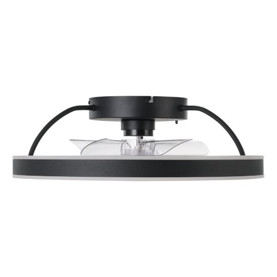 Eglo marinella ventilatore da soffitto dc con luce led 36w rgb cct 3000k 6500k con telecomando nero fino a 20mq