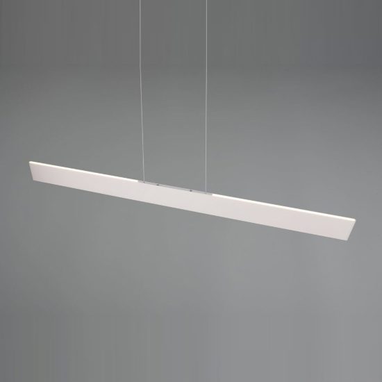 Lampadario lineare led 35w cct 2700k 6000k touch per sala da pranzo bi-emissione tortora