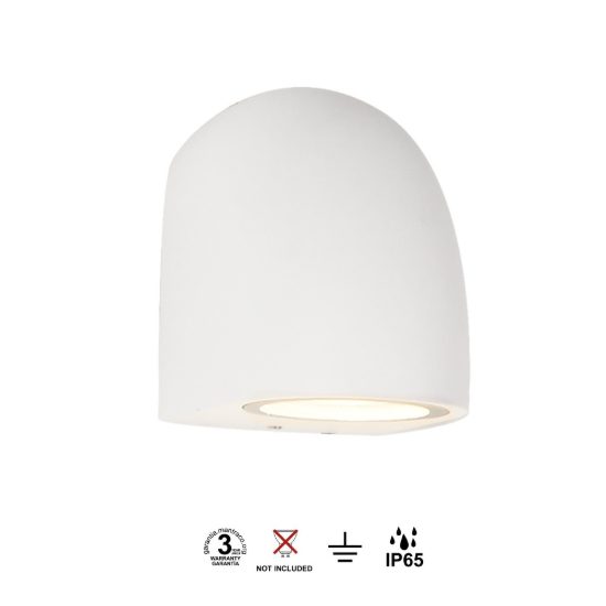 Applique da esterno moderna ip65 bianca
