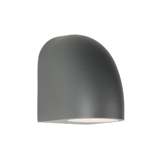 Applique parete per esterno antracite ip65