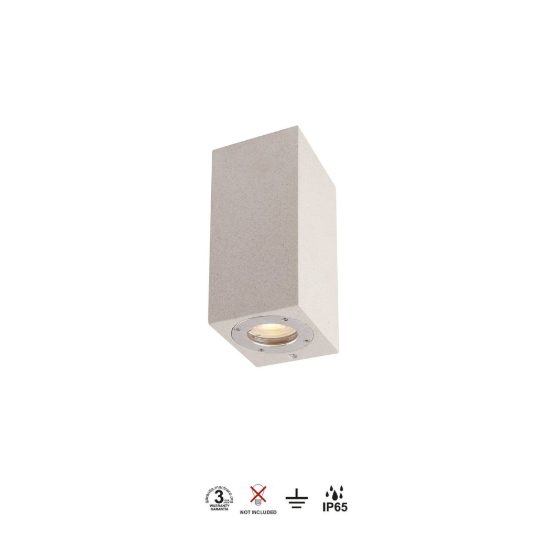 Faretto da esterno soffitto ip65 bianco moderno