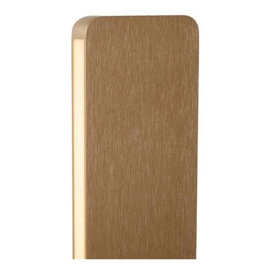 Applique piccola per soggiorno moderna biemissione caffe led 20w cct 2700k 4000k