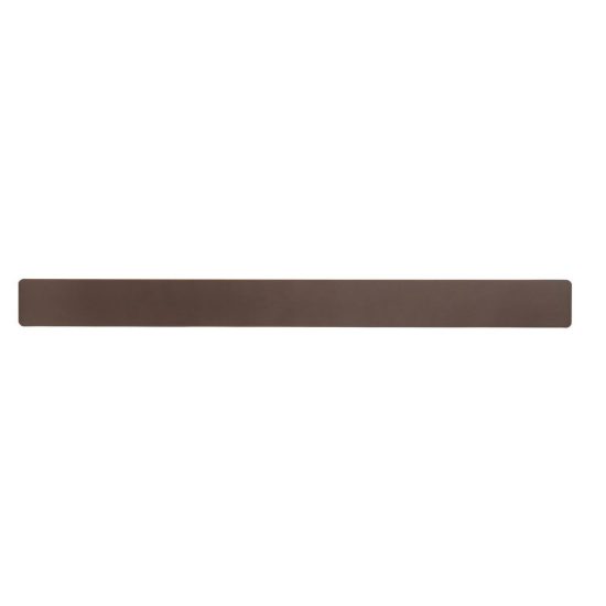 Applique grande per soggiorno moderna biemissione caffe led 28w cct 2700k 4000k